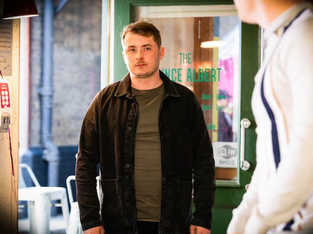 Ben and Fitzy on EastEnders on June 4, 2021