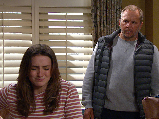 Gabby and Will on Emmerdale on August 2, 2021