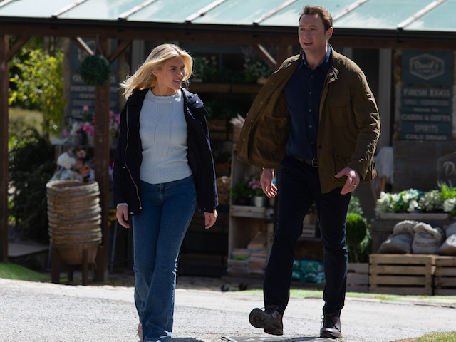Leanna and Liam on Emmerdale on July 1, 2021