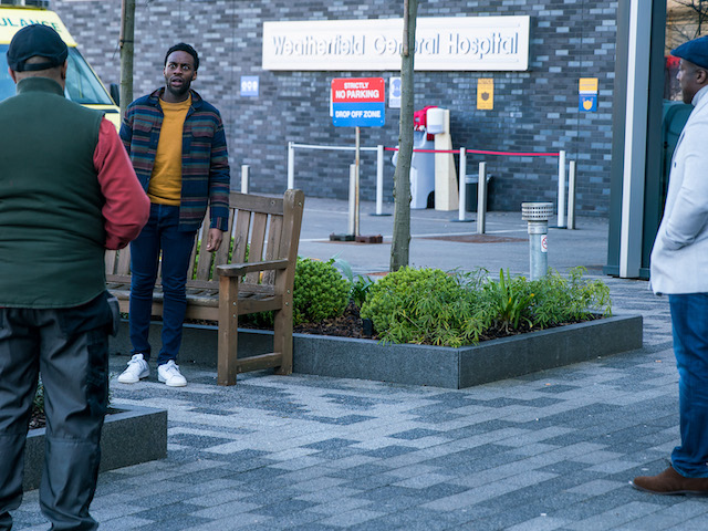Michael on Coronation Street on March 29, 2021