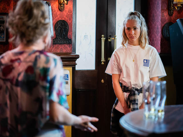 Nancy and Linda on EastEnders on July 1, 2021