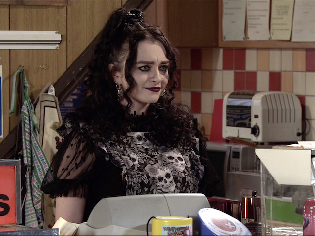 Nina on Coronation Street on April 19, 2021