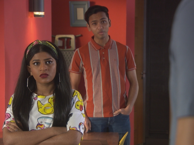 Yazz and Imran on Hollyoaks on May 7, 2021