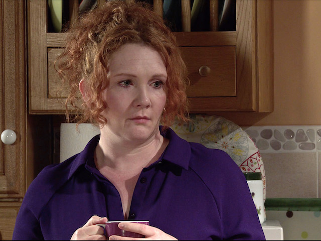 Fiz on Coronation Street on August 20, 2021