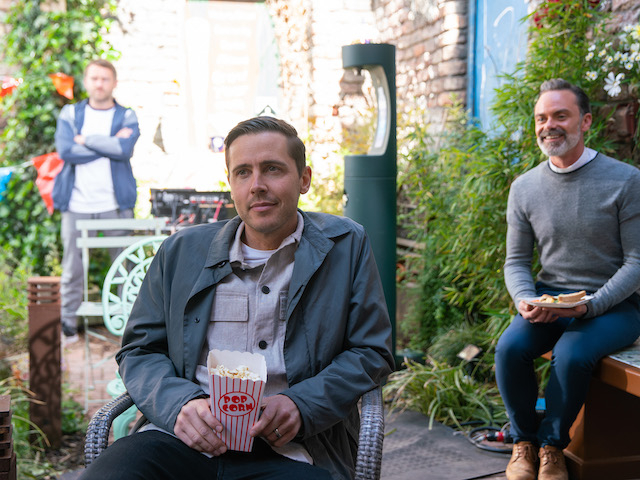 Todd and Billy on Coronation Street on July 28, 2021