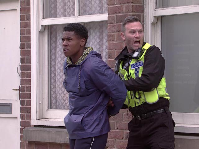James on Coronation Street on July 26, 2021