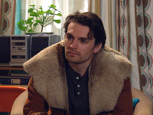 Mack on Emmerdale on June 1, 2021
