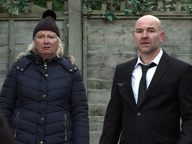 Tim on Coronation Street on February 22, 2021