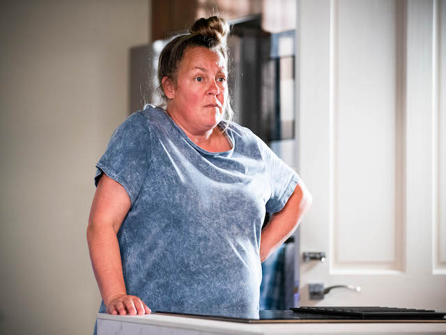 Karen on EastEnders on July 27, 2021