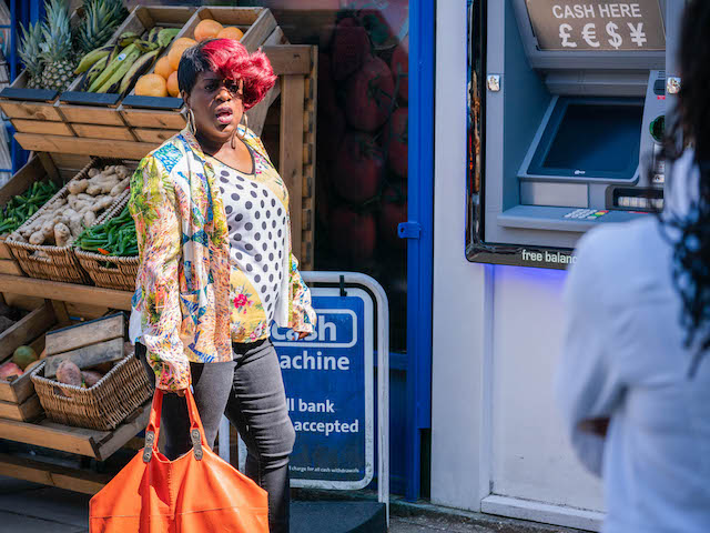 Kim and Sheree on EastEnders on August 16, 2021