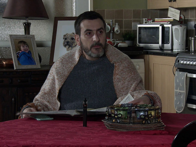 Peter and Steve on Coronation Street on February 19, 2021