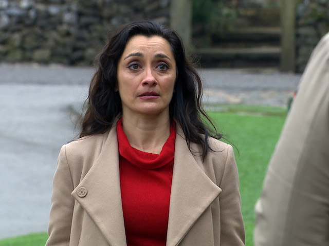 Manpreet on Emmerdale on March 11, 2021