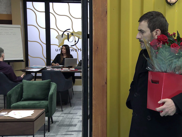 Carla and Peter on Coronation Street on February 22, 2021