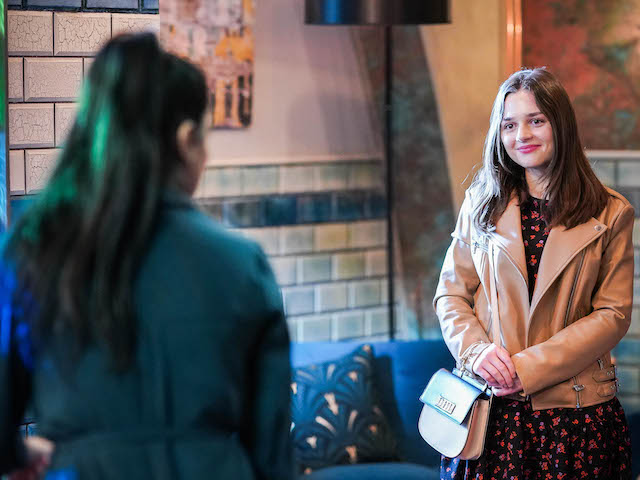 Iqra and Dana on EastEnders on June 10, 2021