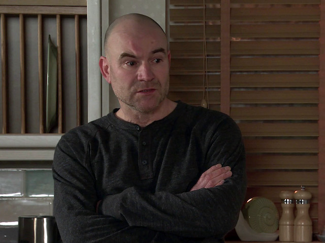 Tim on Coronation Street on February 26, 2021
