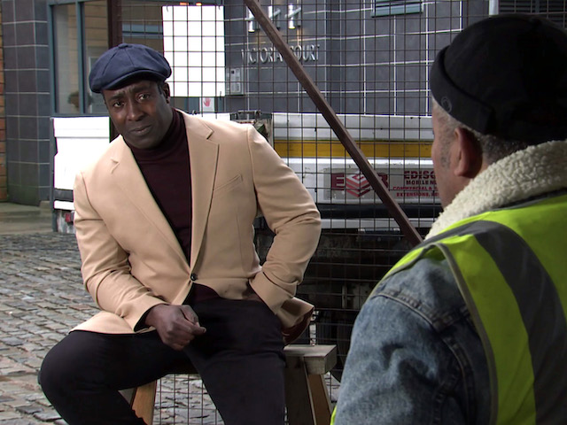 Ronnie and Ed on Coronation Street on February 22, 2021