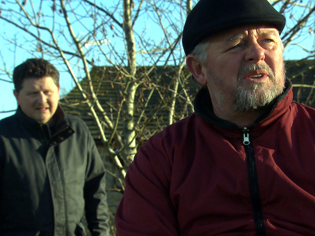 Paul and Connor on Emmerdale on February 3, 2021