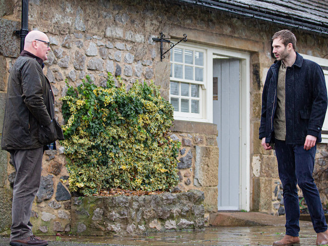 Paddy and Jamie on Emmerdale on February 18, 2021