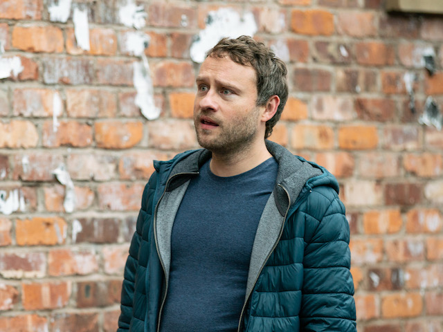 Paul on Coronation Street on April 1, 2021