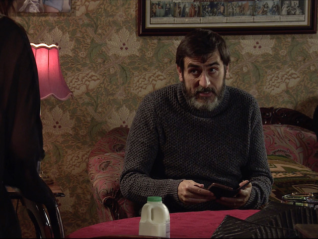 Peter on Coronation Street on April 19, 2021