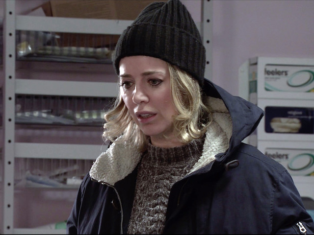 Abi on Coronation Street on February 17, 2021