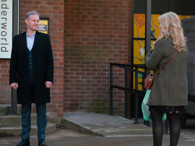Nick on Coronation Street on March 29, 2021