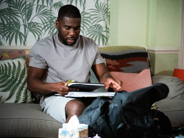 Isaac on EastEnders on June 28, 2021