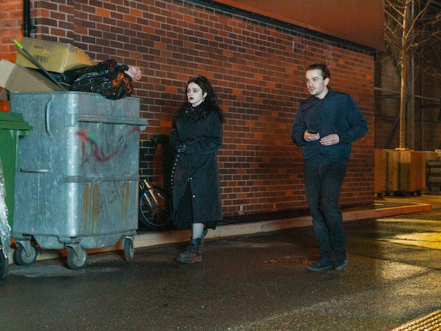 Nina and Seb on Coronation Street on May 5, 2021