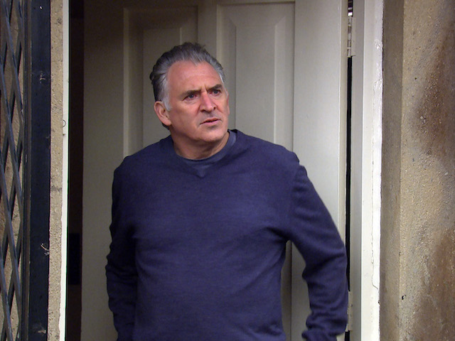 Bob on Emmerdale on April 15, 2021