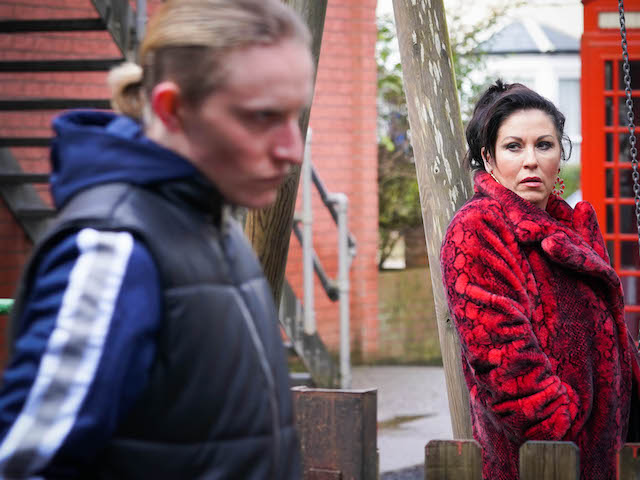Stas' and Kat on EastEnders on February 22, 2021