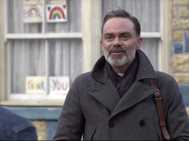 Billy and Todd on Coronation Street on February 15, 2021
