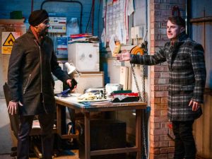 Kheerat and Ben on EastEnders on March 2, 2021