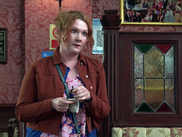 Fiz on Coronation Street on June 9, 2021