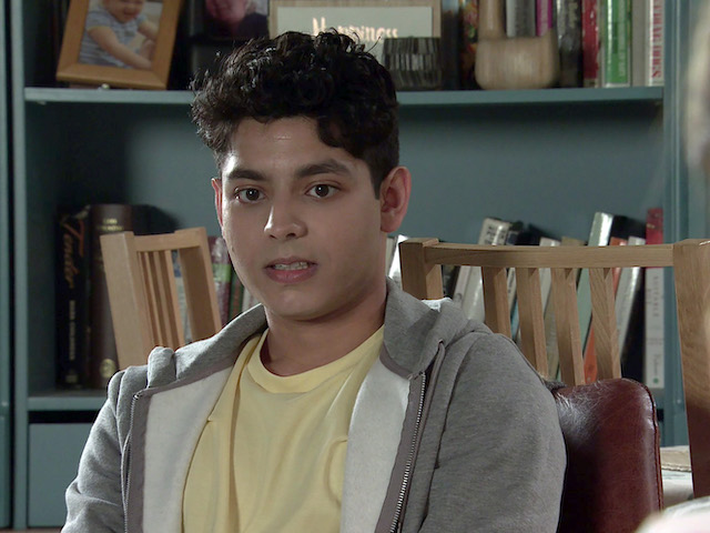 Aadi on Coronation Street on August 4, 2021