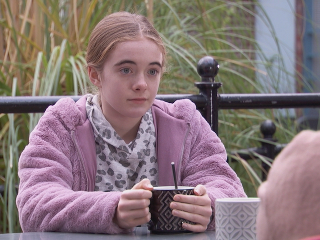 Ella on Hollyoaks on February 9, 2021