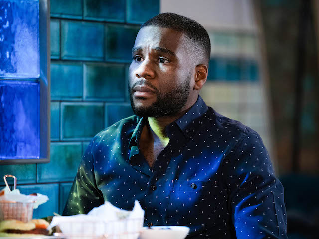 Isaac on EastEnders on March 1, 2021