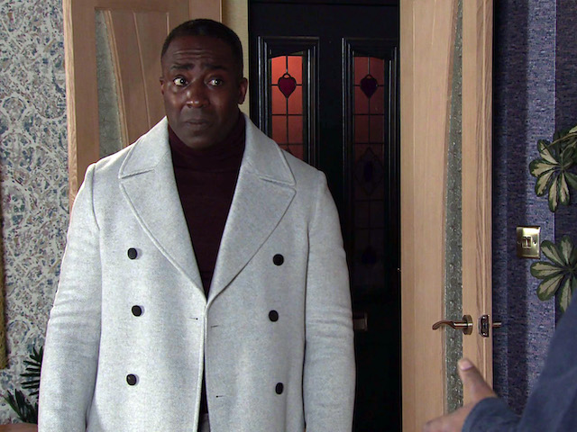 Ronnie on Coronation Street on March 26, 2021
