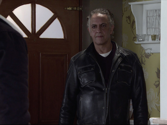 Dev on Coronation Street on April 2, 2021