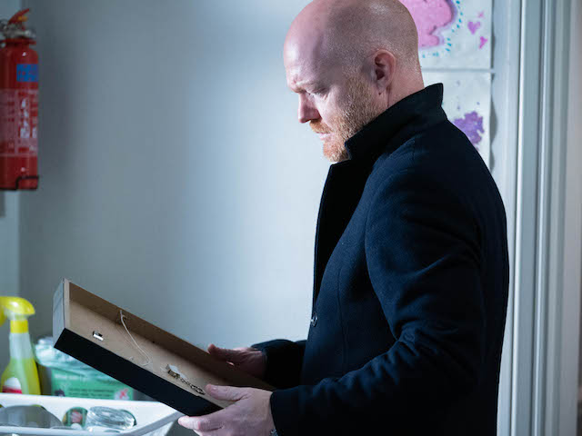 Max on EastEnders on February 15, 2021