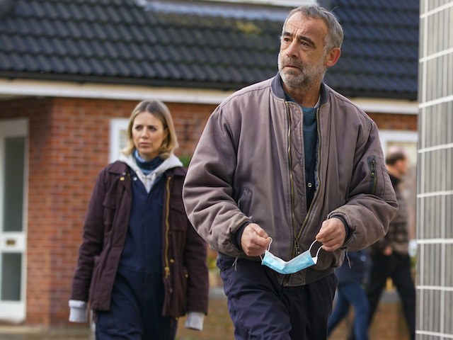 Kevin and Abi on Coronation Street on February 10, 2021