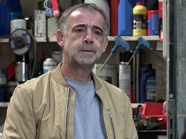 Kevin on Coronation Street on March 10, 2021