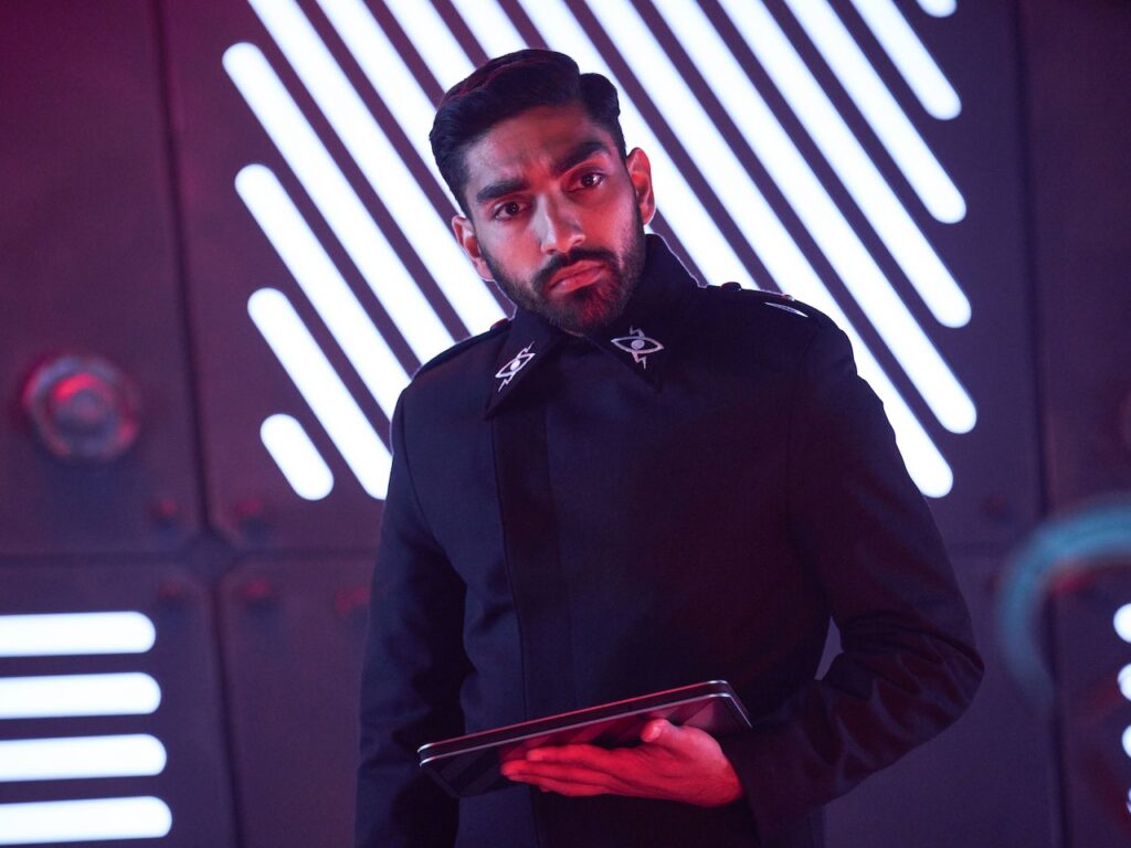 Mawaan Rizwan as Mr Castavillian in Doctor Who