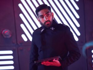 Mawaan Rizwan as Mr Castavillian in Doctor Who