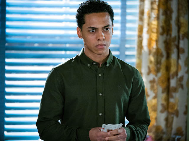 Keegan on EastEnders on March 5, 2021