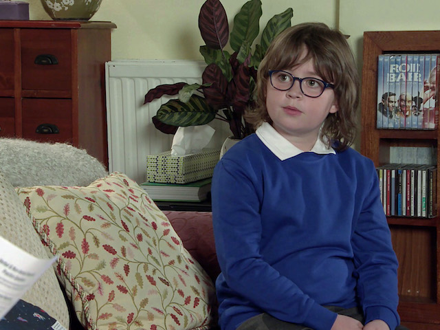 Sam on Coronation Street on May 14, 2021