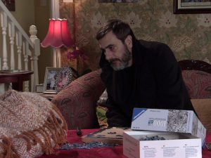 Peter on Coronation Street on March 8, 2021