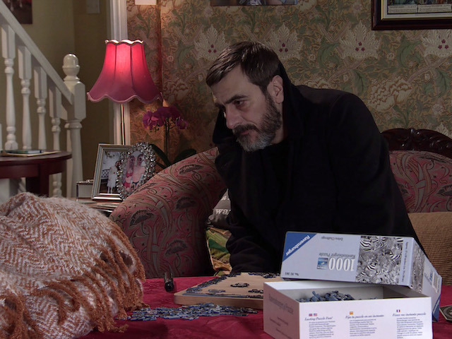 Peter on Coronation Street on March 8, 2021