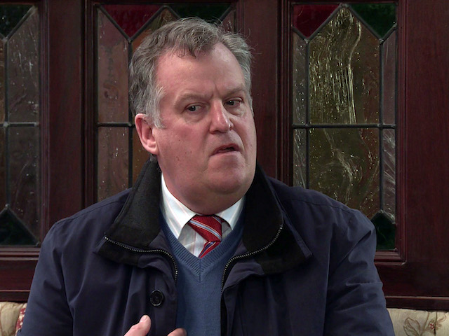 Brian on Coronation Street on March 24, 2021