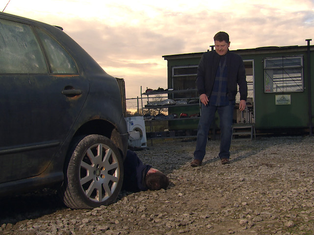 Paul and Vinny on Emmerdale on March 18, 2021