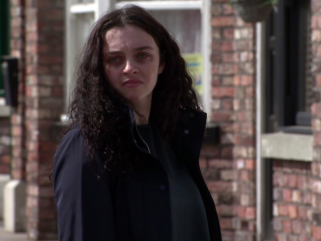 Nina on Coronation Street on June 1, 2021